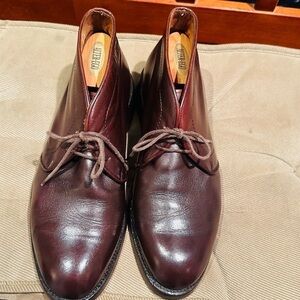 Rossi Caruso 100% Leather Brown Chukka Boots.